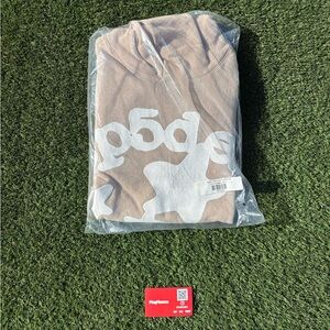 Sp5der Hoodie Sand Beluga